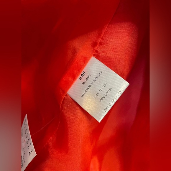 Barney’s New York motto unique red jacket size 8 - Picture 2 of 6